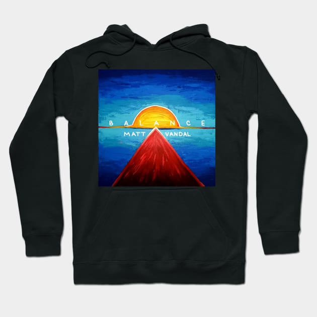 Balance Album Cover Hoodie by mattvandalgroup